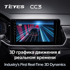 Штатная магнитола Teyes CC3 6/128 Volkswagen Polo Mk6 (2020-2022) F3
