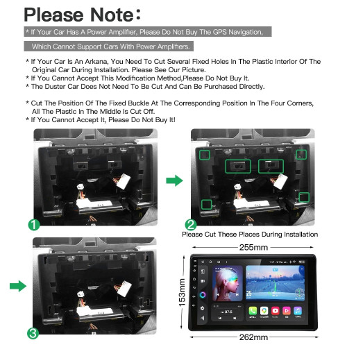 Штатная магнитола Carmedia OL-1941-Q Renault Duster 2019+