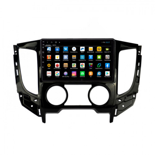 Штатная магнитола Parafar PF168XHD-AC Mitsubishi Triton (Manual Ac, Uv Black)