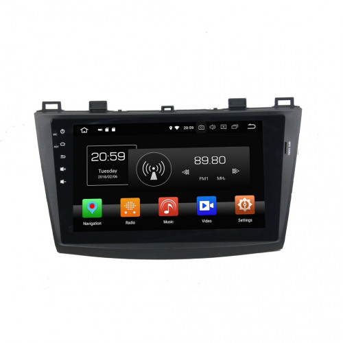 Штатная магнитола Carmedia KD-9035-P30 Mazda 3 2009-2013 (BL)