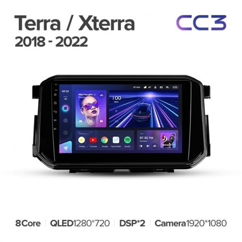 Штатная магнитола Teyes CC3 6/128 Nissan X-Terra (2018-2022)