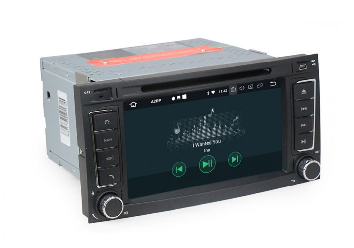 Штатная магнитола Carmedia MKD-V730-P6N Volkswagen Touareg 2002-2010