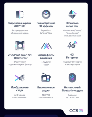 Штатная магнитола Teyes CC3 2K 6/128 Toyota Cresta (1996-2000)