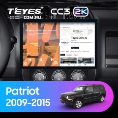Штатная магнитола Teyes CC3 2K 4/32 Jeep Patriot (2009-2015) (11")