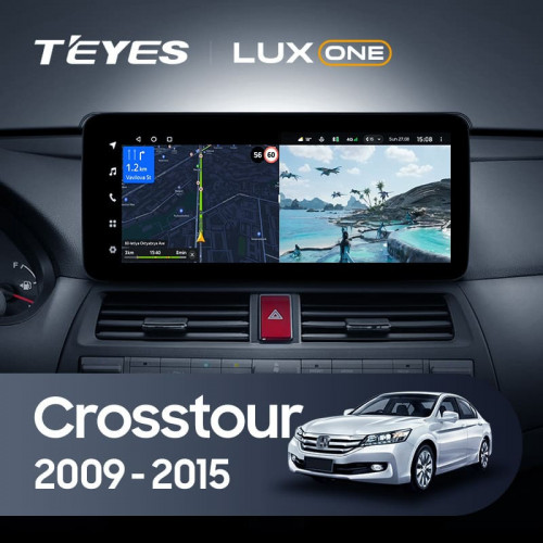 Штатная магнитола Teyes LUX ONE 6/128 Honda Crosstour 1 TF (2009-2015)