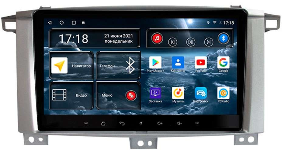 Штатная магнитола Redpower 71483 Toyota Land Cruiser 105 (2002-2007)