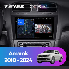 Штатная магнитола Teyes CC3 2K 360 6/128 Volkswagen Amarok (2010-2024)