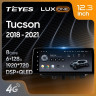 Штатная магнитола Teyes LUX ONE 6/128 Hyundai Tucson (2018-2021)