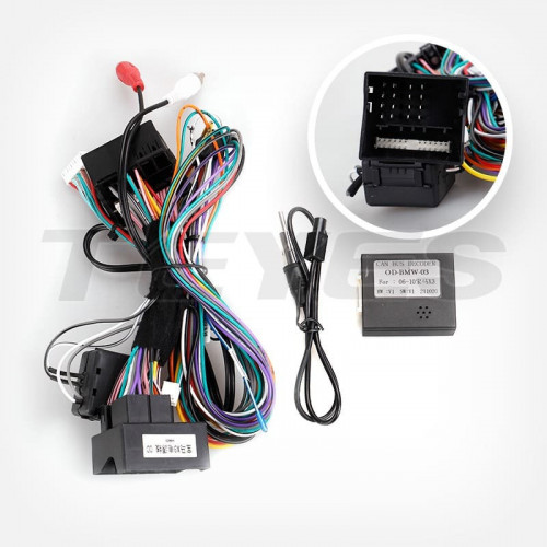 Переходная рамка BMW X3 E83 (2003-2010) (0 Din) (9")