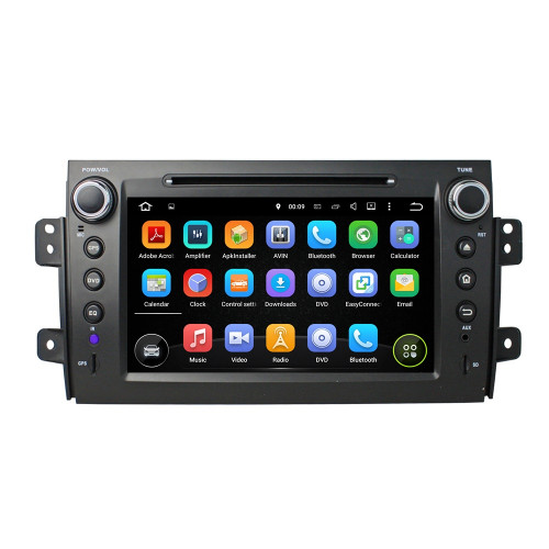 Штатная магнитола Carmedia KD-8072-P6 Suzuki SX4 2006+ classic