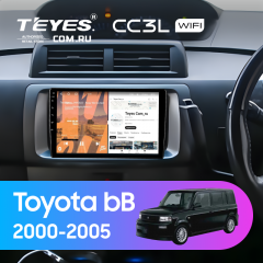 Штатная магнитола Teyes CC3L WiFi 2/32 Toyota bB 1 (2000-2005)