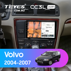 Штатная магнитола Teyes CC3L WiFi 2/32 Volvo XC70 V70 (2004-2007)