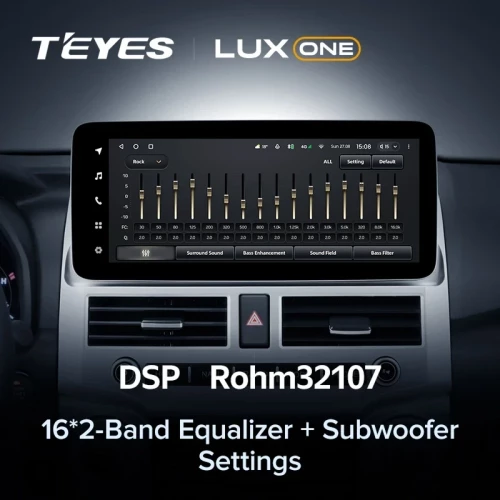 Штатная магнитола Teyes LUX ONE 6/128 Toyota 4Runner 5 N280 (2009-2024)