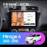 Штатная магнитола Teyes CC3L 4/32 Mitsubishi Mirage 6 (2012-2018)