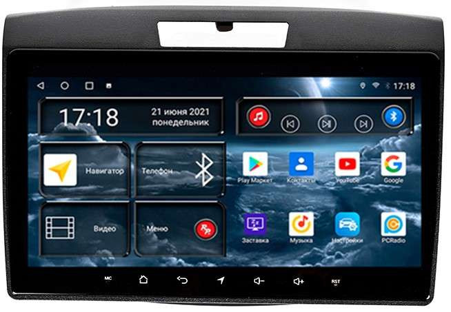 Штатная магнитола Redpower 71411 Honda CRV 4-поколение (08.2012-12.2018)