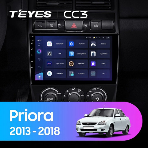 Штатная магнитола Teyes CC3 4/64 Lada Priora (2013-2018) F3