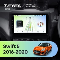 Штатная магнитола Teyes CC4L 6/64 Suzuki Swift 5 (2016-2020)