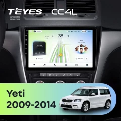 Штатная магнитола Teyes CC4L 6/64 Skoda Yeti 5L (2009-2014)