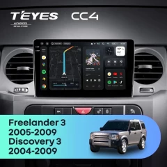 Штатная магнитола Teyes CC4 8/128 Land Rover Discovery 3 (2004-2009) F1