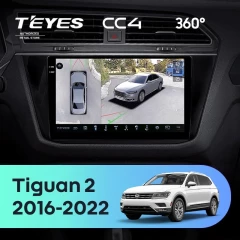Штатная магнитола Teyes CC4 360 6/64 Volkswagen Tiguan 2 (2016-2022) Тип-A