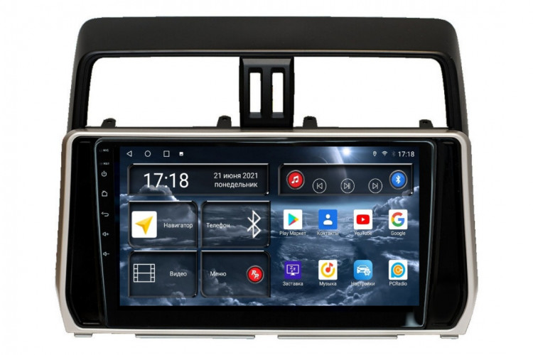 Штатная магнитола Redpower 71365 Toyota Land Cruiser Prado 150 (09.2017-н.в.)