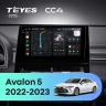 Штатная магнитола Teyes CC4 8/128 Toyota Avalon V XX50 (2022-2023)