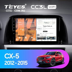 Штатная магнитола Teyes CC3L WiFi 2/32 Mazda CX-5 (2012-2015) Тип-C