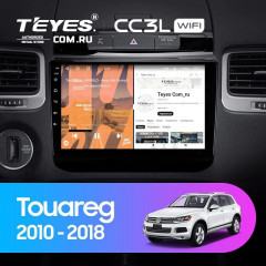 Штатная магнитола Teyes CC3L WiFi 2/32 Volkswagen Touareg FL NF (2010-2018) Тип-A