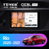 Штатная магнитола Teyes CC3L WiFi 2/32 Kia Rio 4 IV FB (2020-2022)