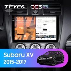 Штатная магнитола Teyes CC3 2K 6/128 Subaru XV (2015-2017) F1