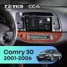 Штатная магнитола Teyes CC4 6/64 Toyota Camry 5 XV 30 (2001-2006) Тип-C (черная)