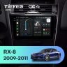 Штатная магнитола Teyes CC4 8/128 Mazda RX-8 SE (2009-2011)