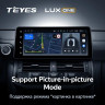 Штатная магнитола Teyes LUX ONE 6/128 Toyota Land Cruiser J300 300 (2021-2023) F1
