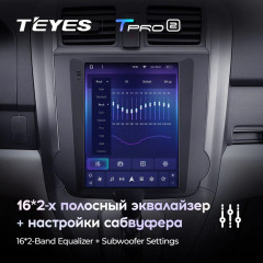 Штатная магнитола Tesla style Teyes TPRO 2 4/32 Honda CR-V 3 RE (2006-2012) Тип-А