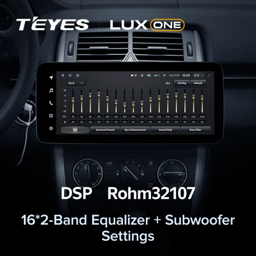 Штатная магнитола Teyes LUX ONE 360 6/128 Mercedes-Benz B-Class T245 W245 (2005-2011) Universal