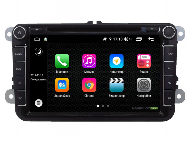 Штатная магнитола NaviPilot DROID9L 4G Skoda Yeti (2008+)
