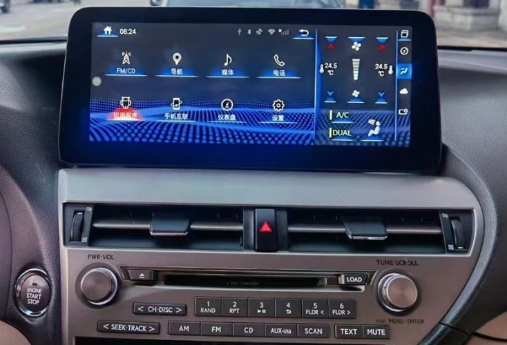 Штатная магнитола Carmedia MRW-3908 Lexus RX 270 2009-2014 low