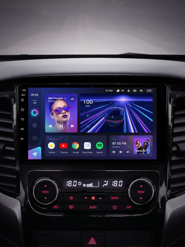 Штатная магнитола Teyes CC3 4/64 Mitsubishi L200 5 (2015-2019) климат контроль F2