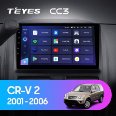 Штатная магнитола Teyes CC3 4/32 Honda CR-V 2 (2001-2006)