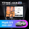 Штатная магнитола Teyes CC3 2K 6/128 Toyota Mark II 9 X100 (2000-2007) F1 (11")