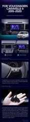 Штатная магнитола Teyes CC3 2K 6/128 Volkswagen Caravelle T6 (2015-2020)