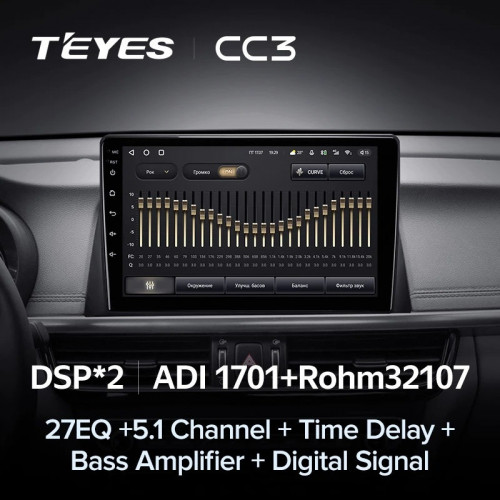 Штатная магнитола Teyes CC3 4/32 Kia Optima 4 JF (2015-2020) Тип-A