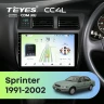 Штатная магнитола Teyes CC4L 4/64 Toyota Sprinter 7 E100 (1991-2002) Правый руль F1