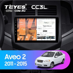 Штатная магнитола Teyes CC3L 4/32 Chevrolet Aveo 2 (2011-2015)