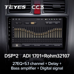 Штатная магнитола Teyes CC3 4/32 Honda CR-V 3 RE (2006-2012)