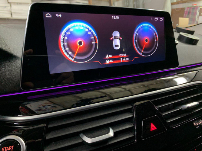 Штатная магнитола Radiola TC-6538 BMW 5 Series G30 (2017-) EVO