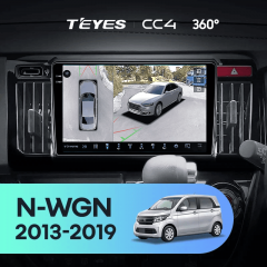 Штатная магнитола Teyes CC4 360 6/64 Honda N-WGN (2013-2019)