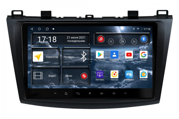 Штатная магнитола Redpower 71034 Mazda 3 2-поколение (11.2008-10.2013)