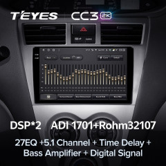 Штатная магнитола Teyes CC3 2K 4/64 Toyota Vios 2 (2007-2013)