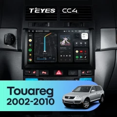 Штатная магнитола Teyes CC4 6/64 Volkswagen Touareg GP (2002-2010) F1